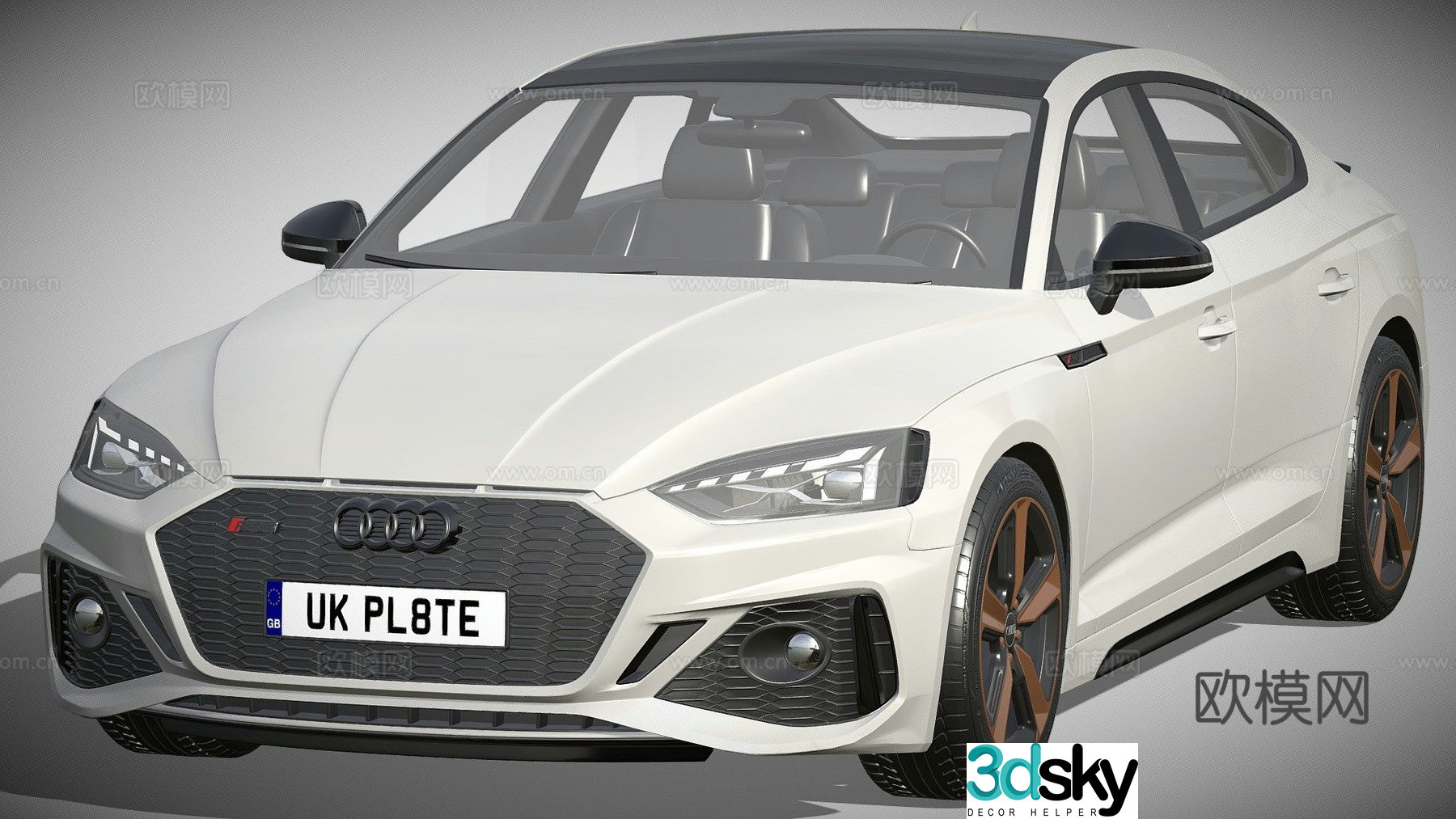 Audi car 3d model