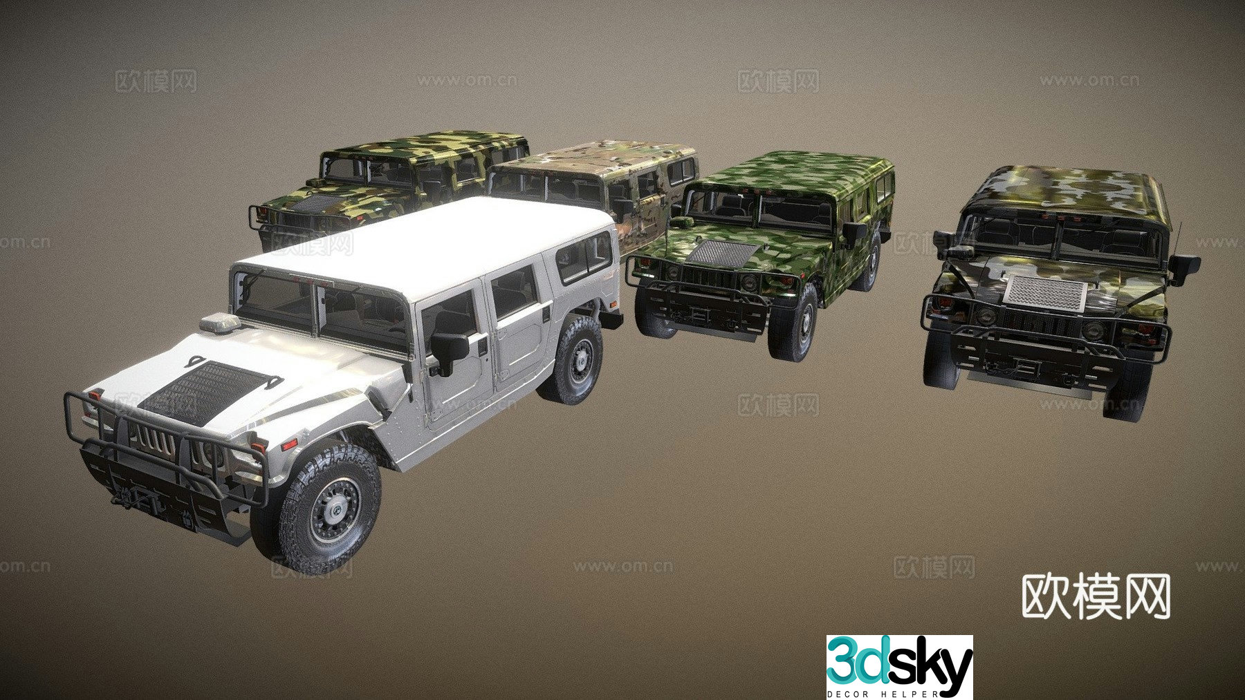 car transport truck 3d model