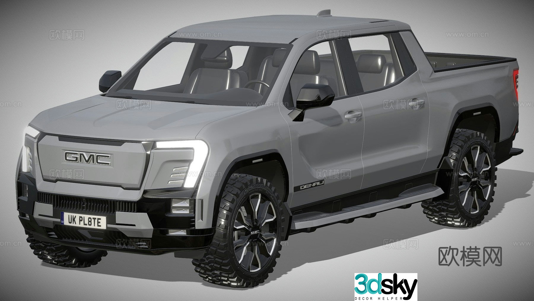 Pickup truck 3d model