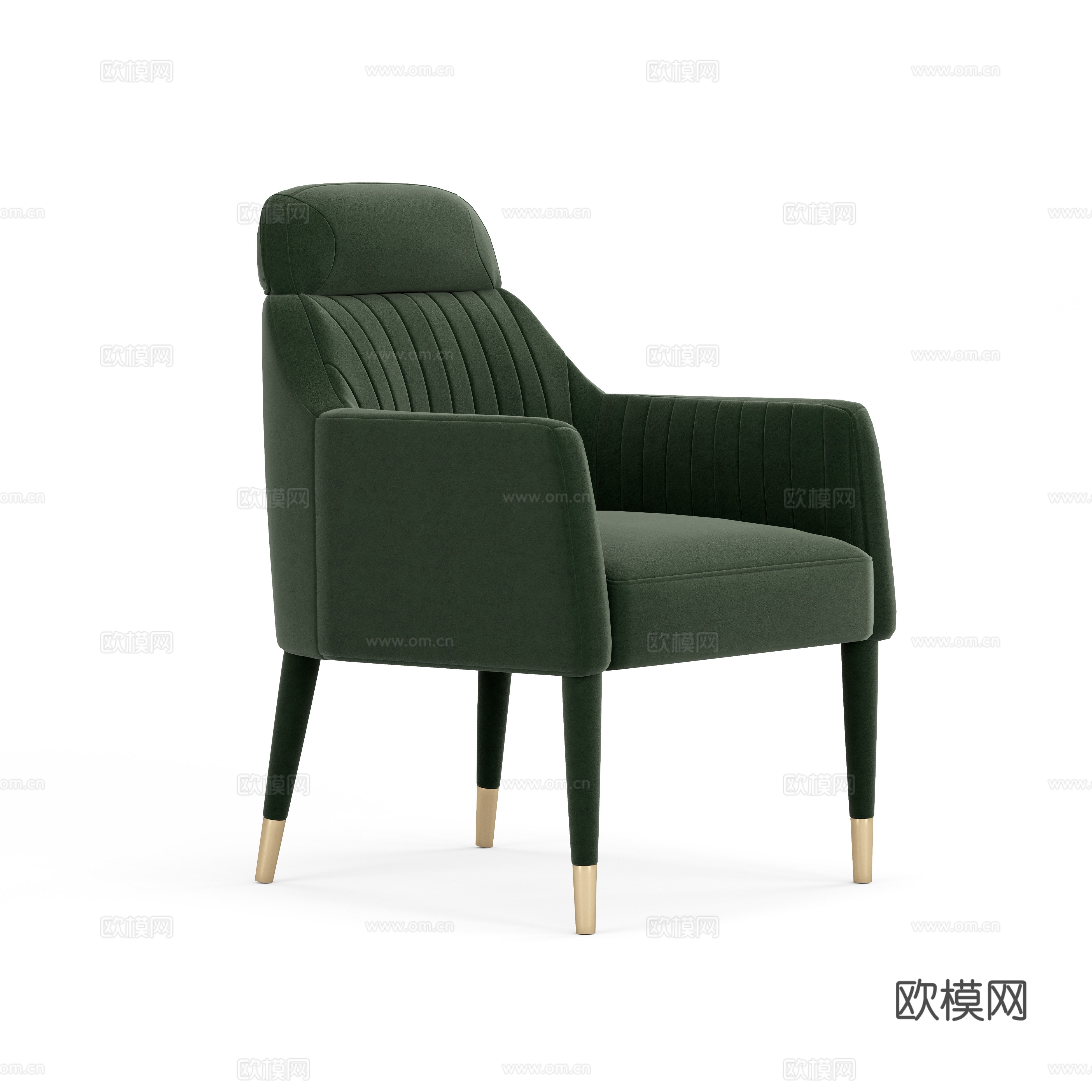 Modern chair leisure chair 3d model