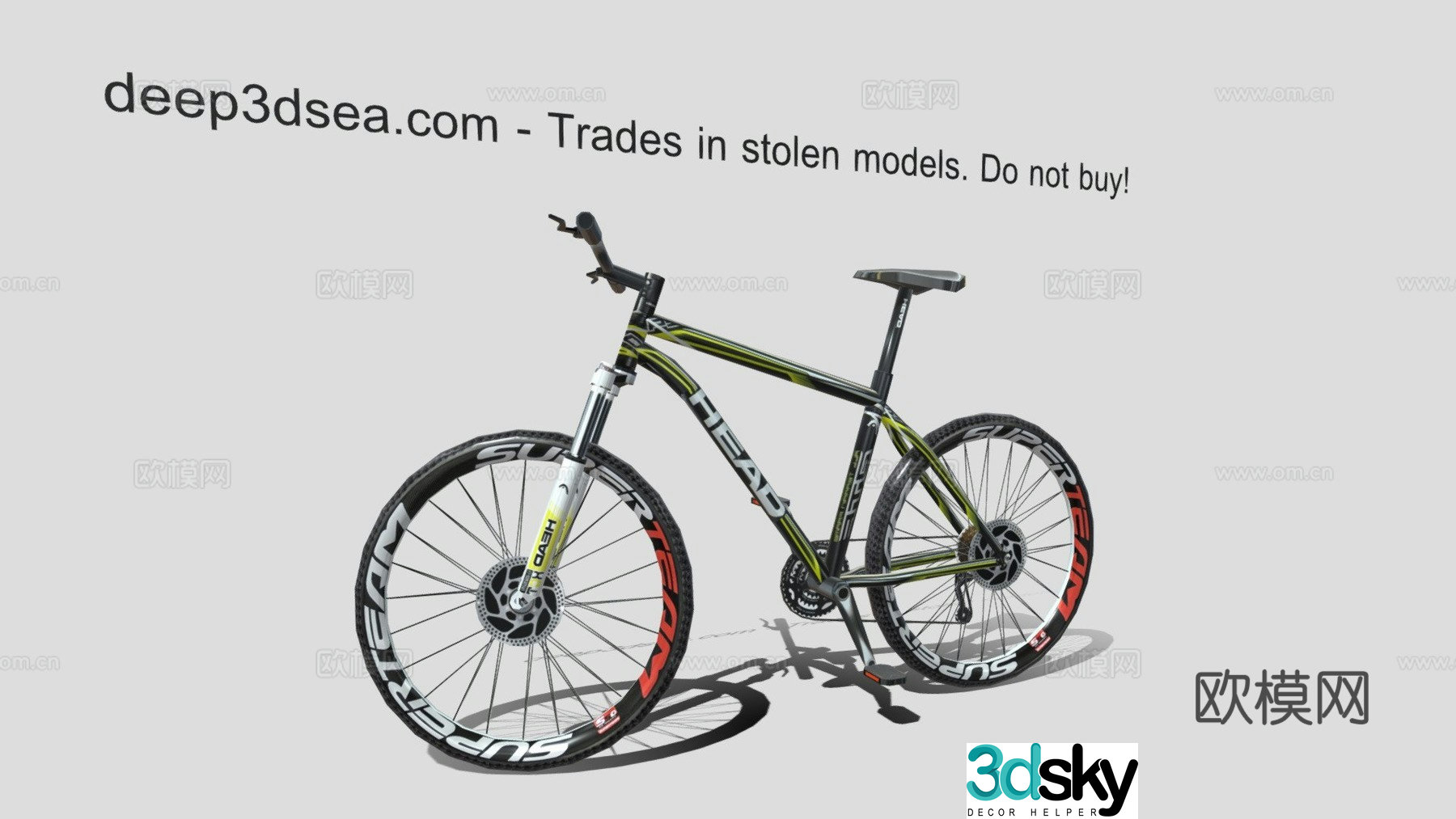 bicycle 3d model