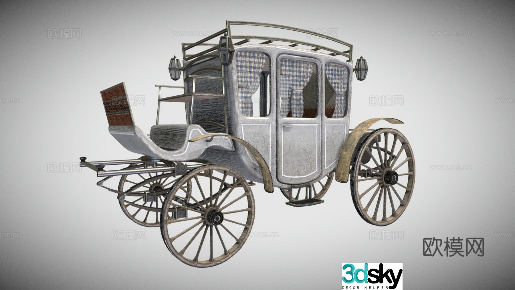 carriage 3d model