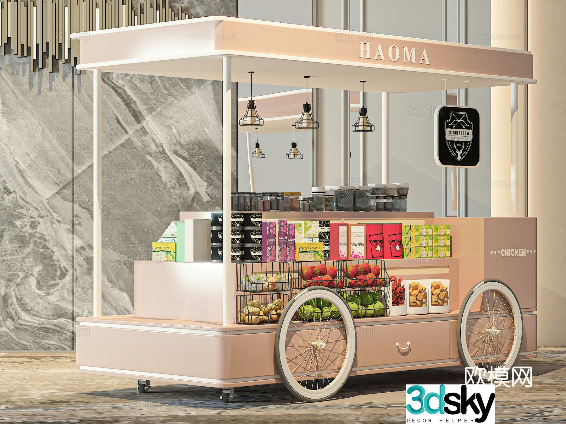 food truck food truck 3d model
