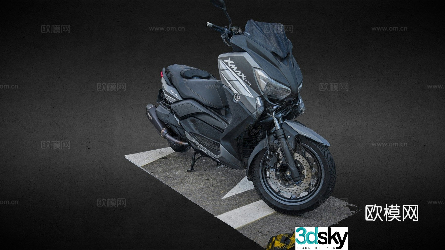 motorcycle 3d model