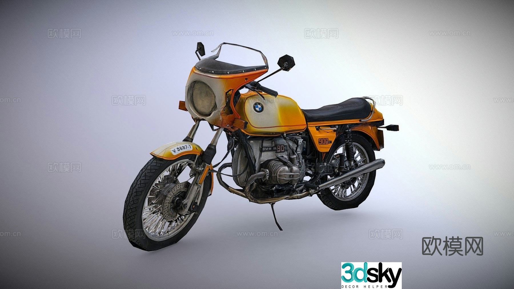 motorcycle motorcycle 3d model
