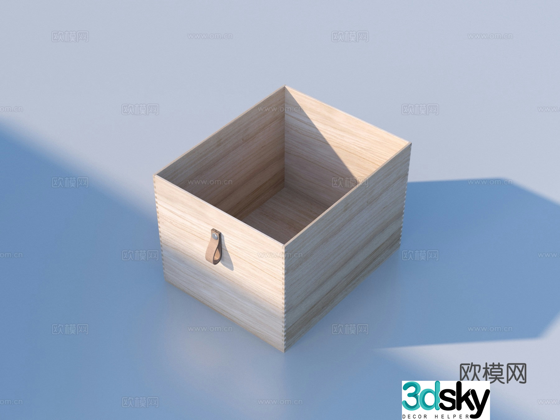 Storage basket Toolbox Storage box 3D model