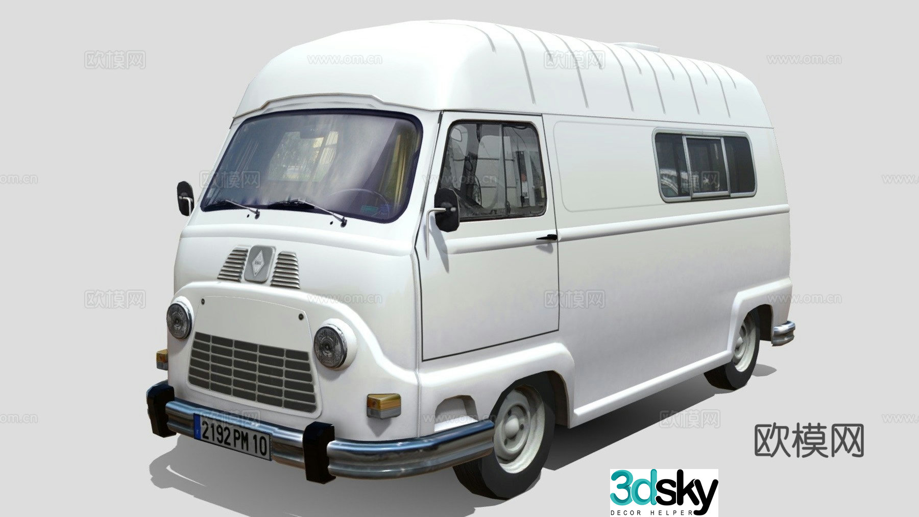 Renault van 3d model