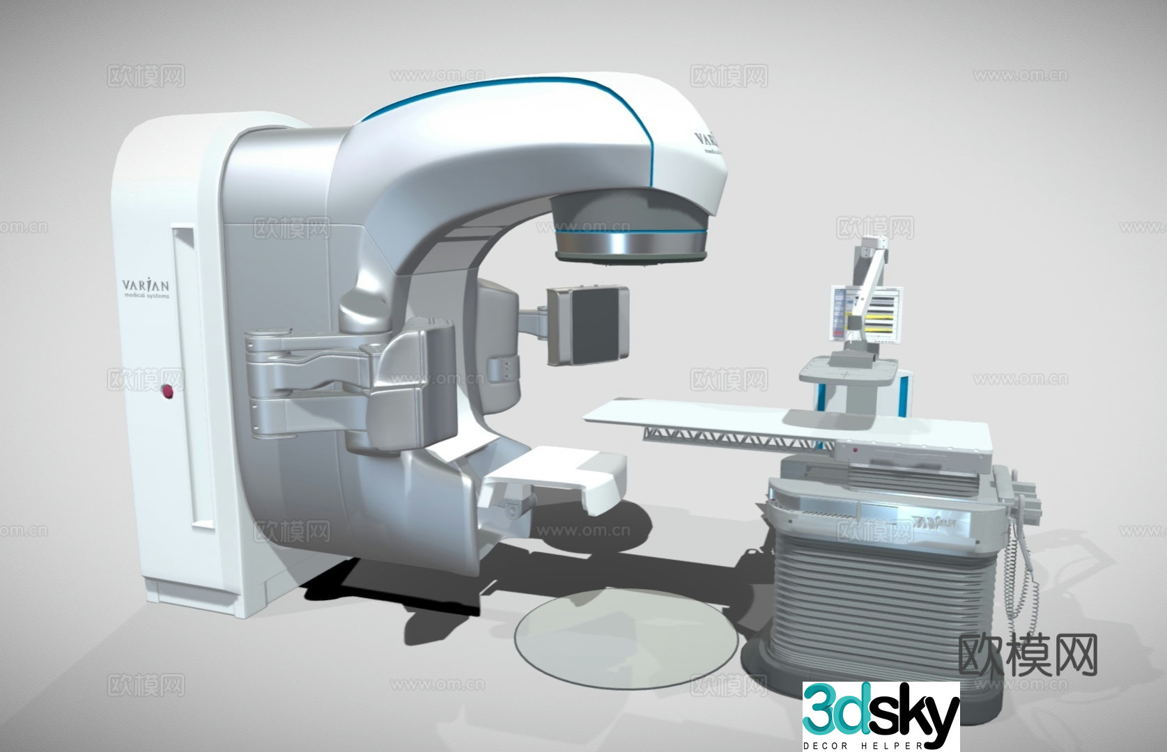Modern medical devices Medical testing equipment Medical products 3D model