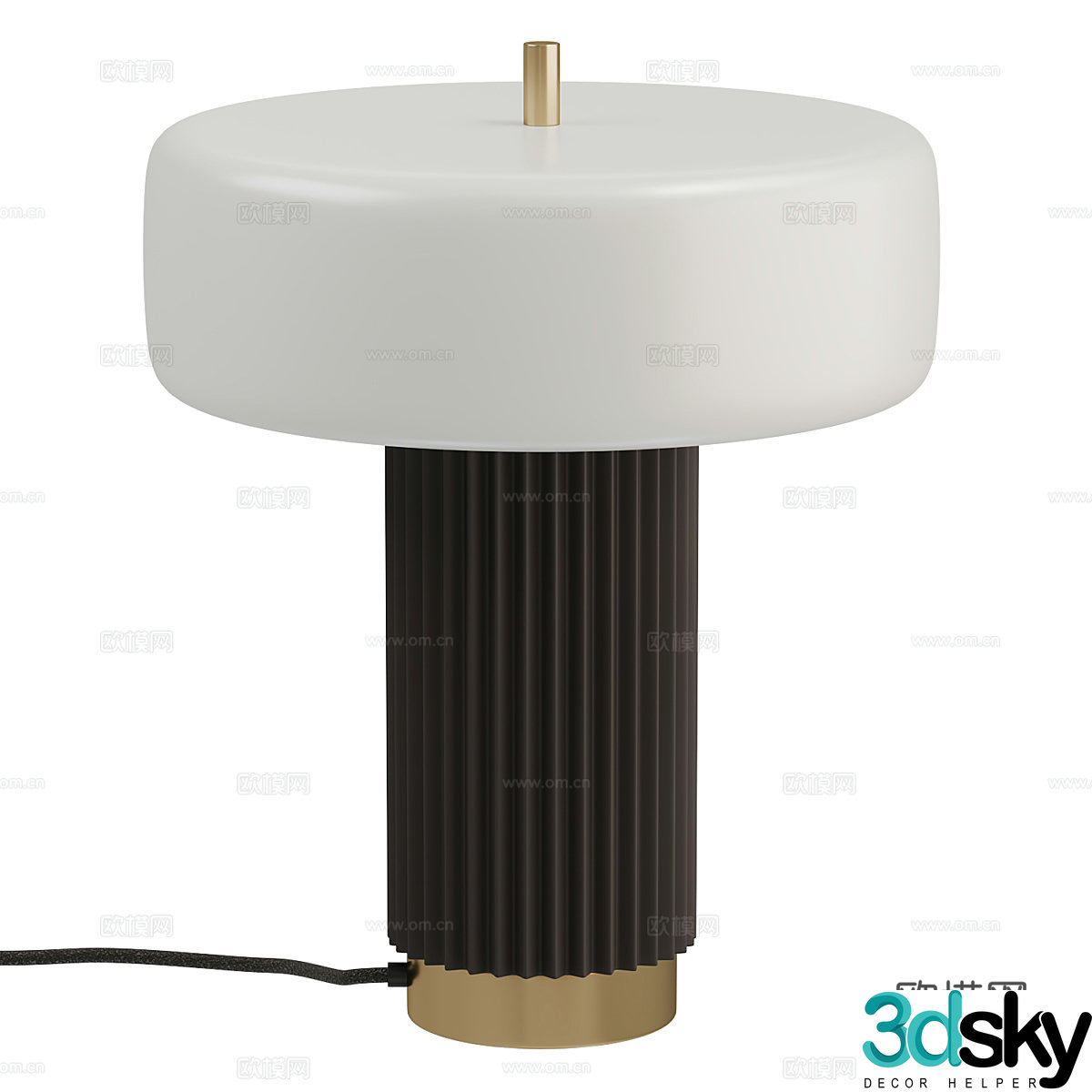 desk lamp 3d model