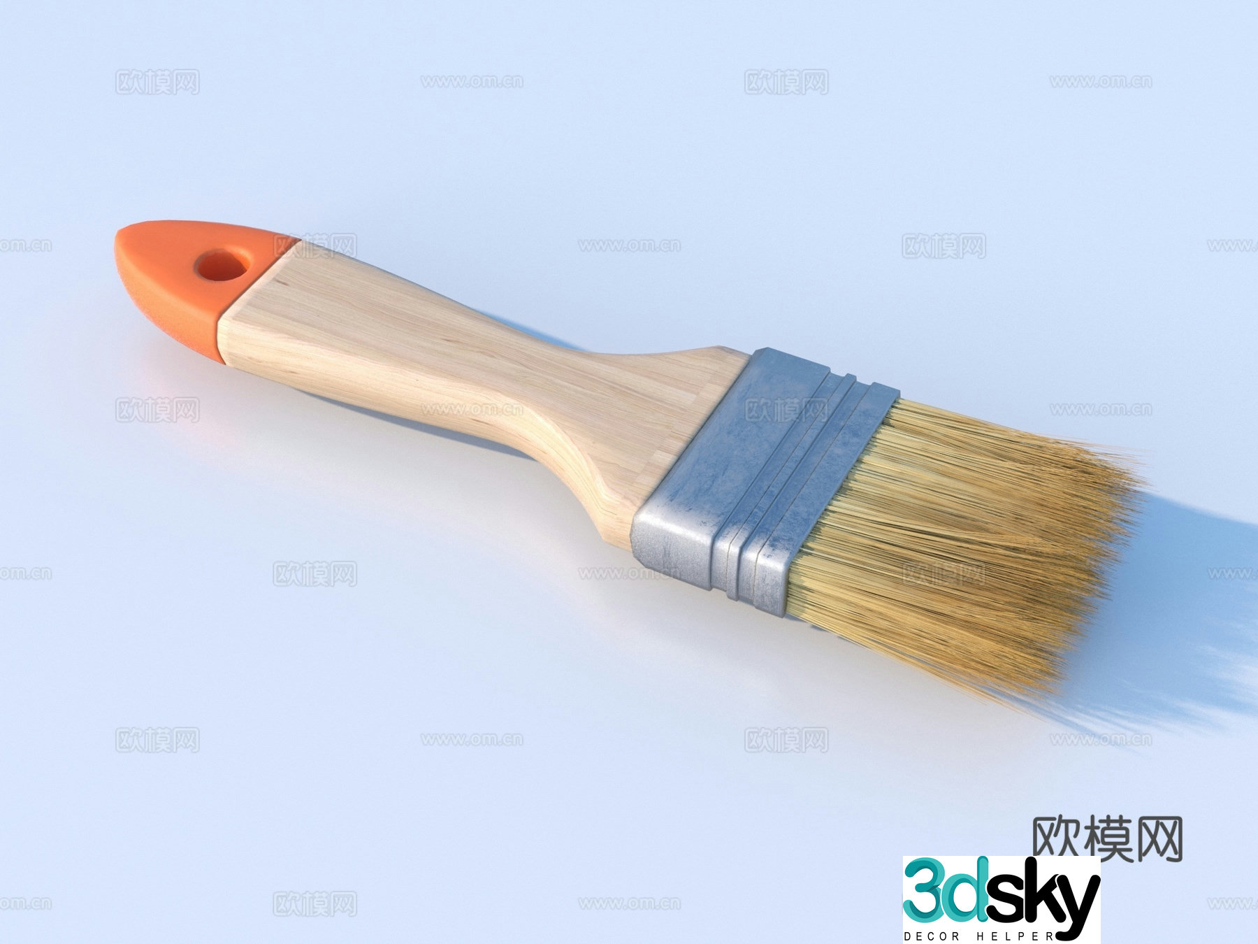 Brush Brush Brush Paint Brush 3D Model