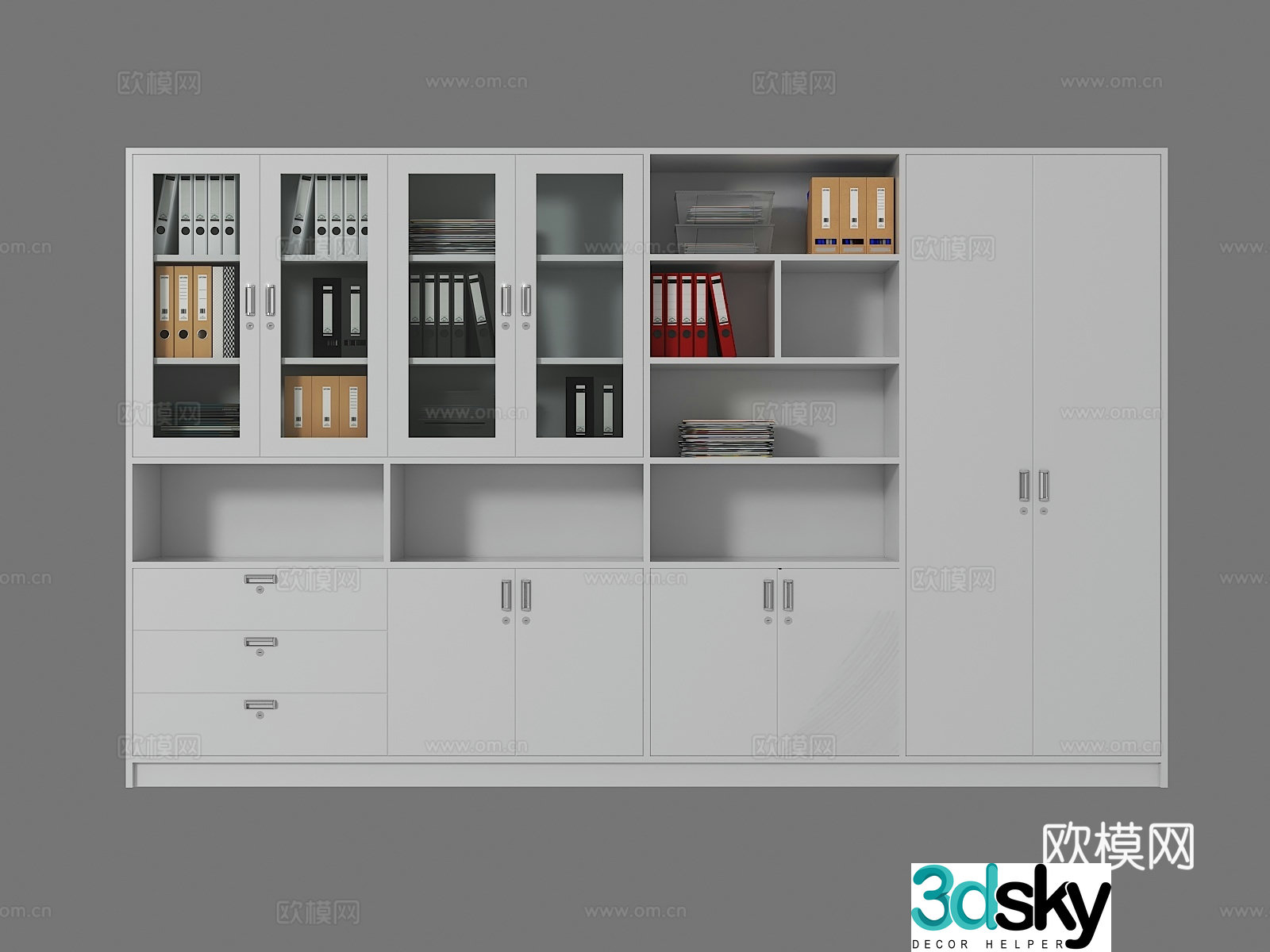 File cabinet 3d model