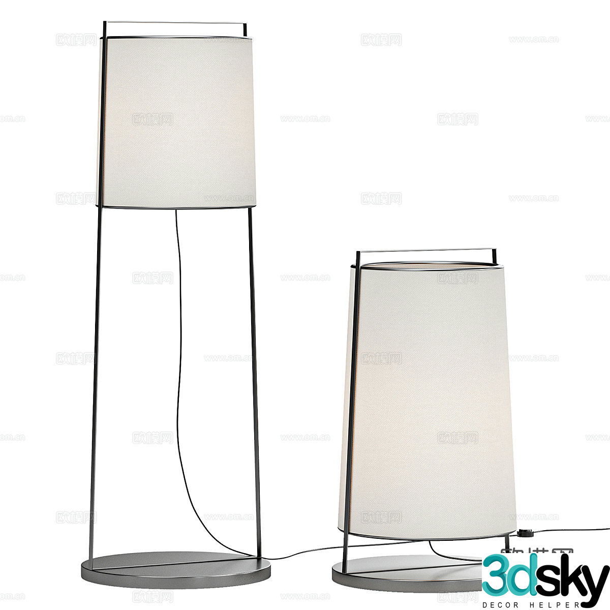 Floor lamp 3d model