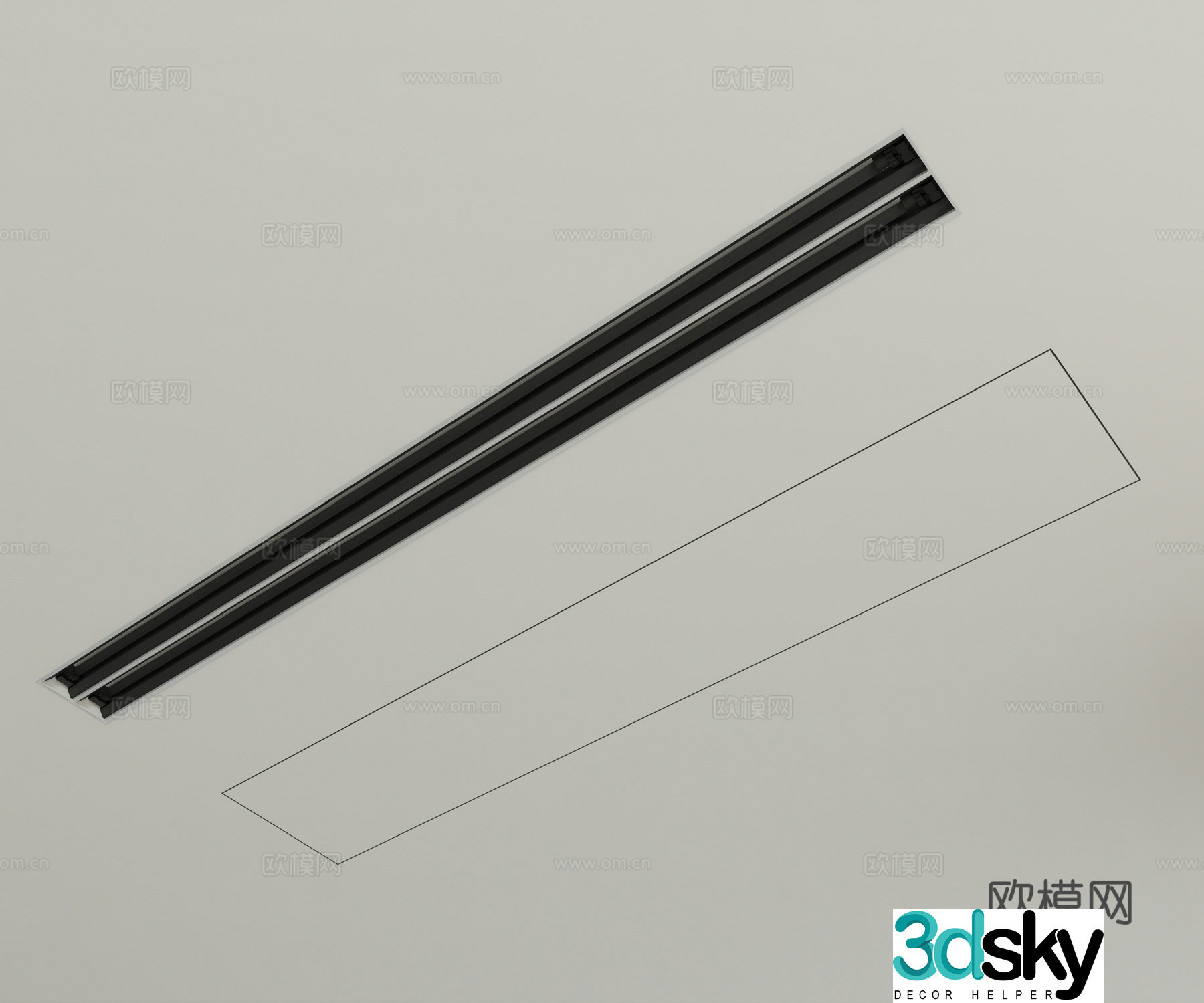 Air conditioning air outlet claw air outlet 3D model