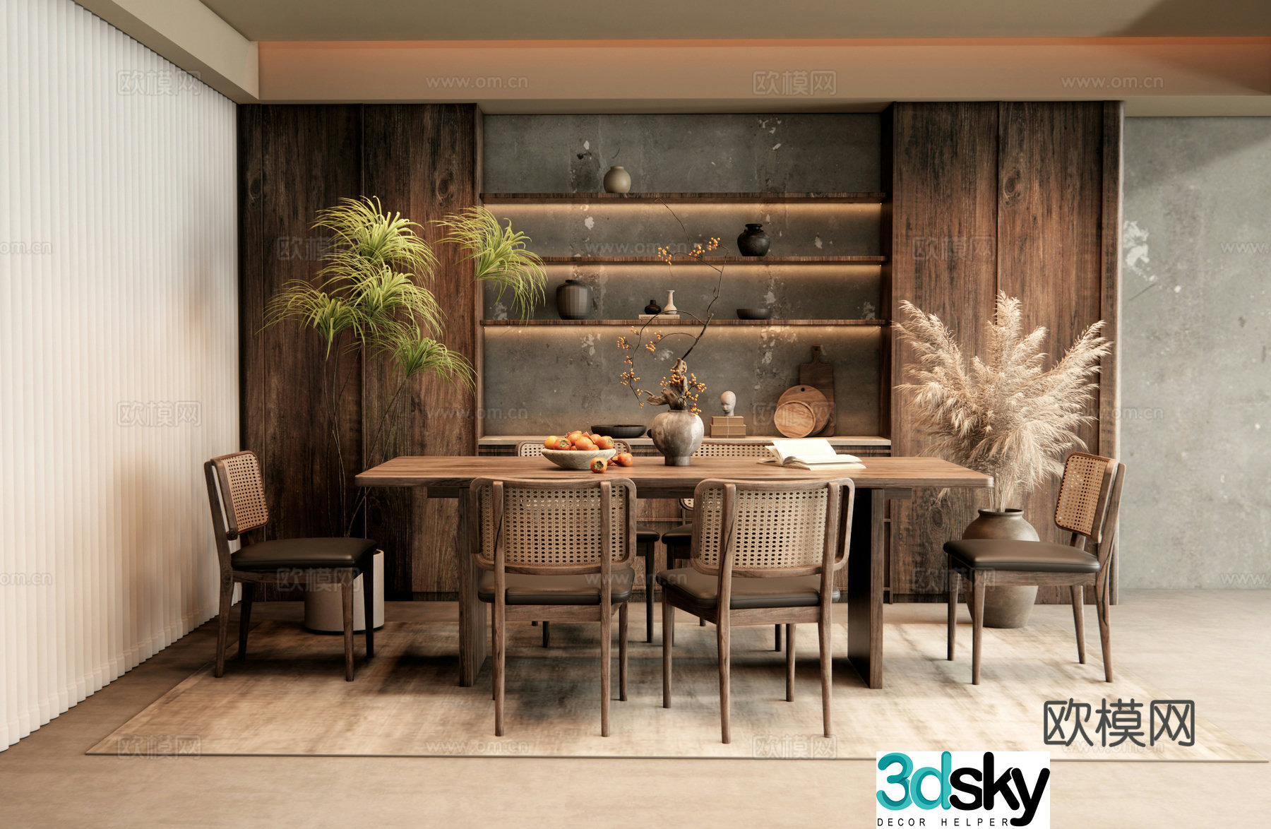 Wabi Sasaki Restaurant 3D Model
