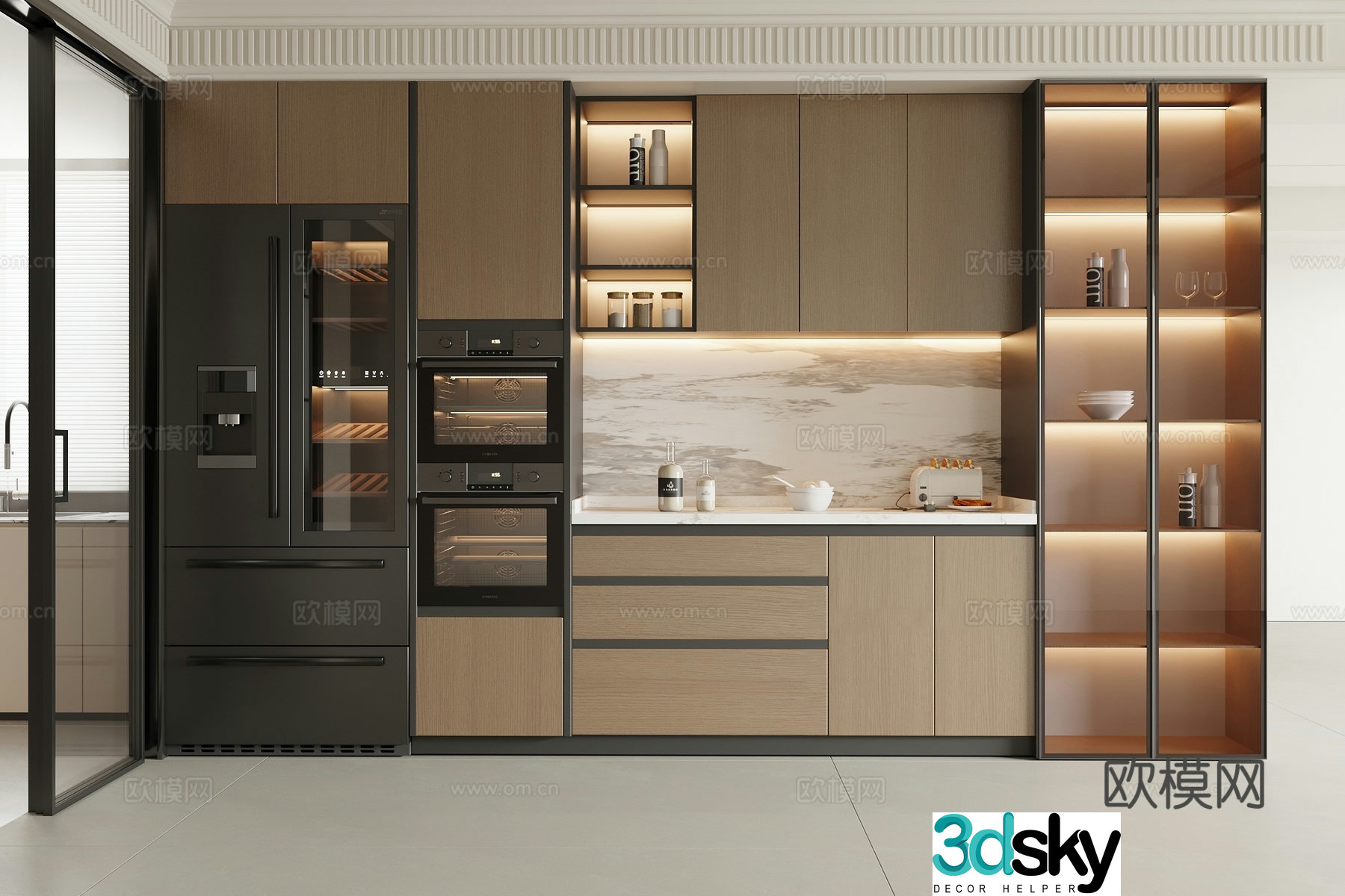 Italian sideboard 3D model