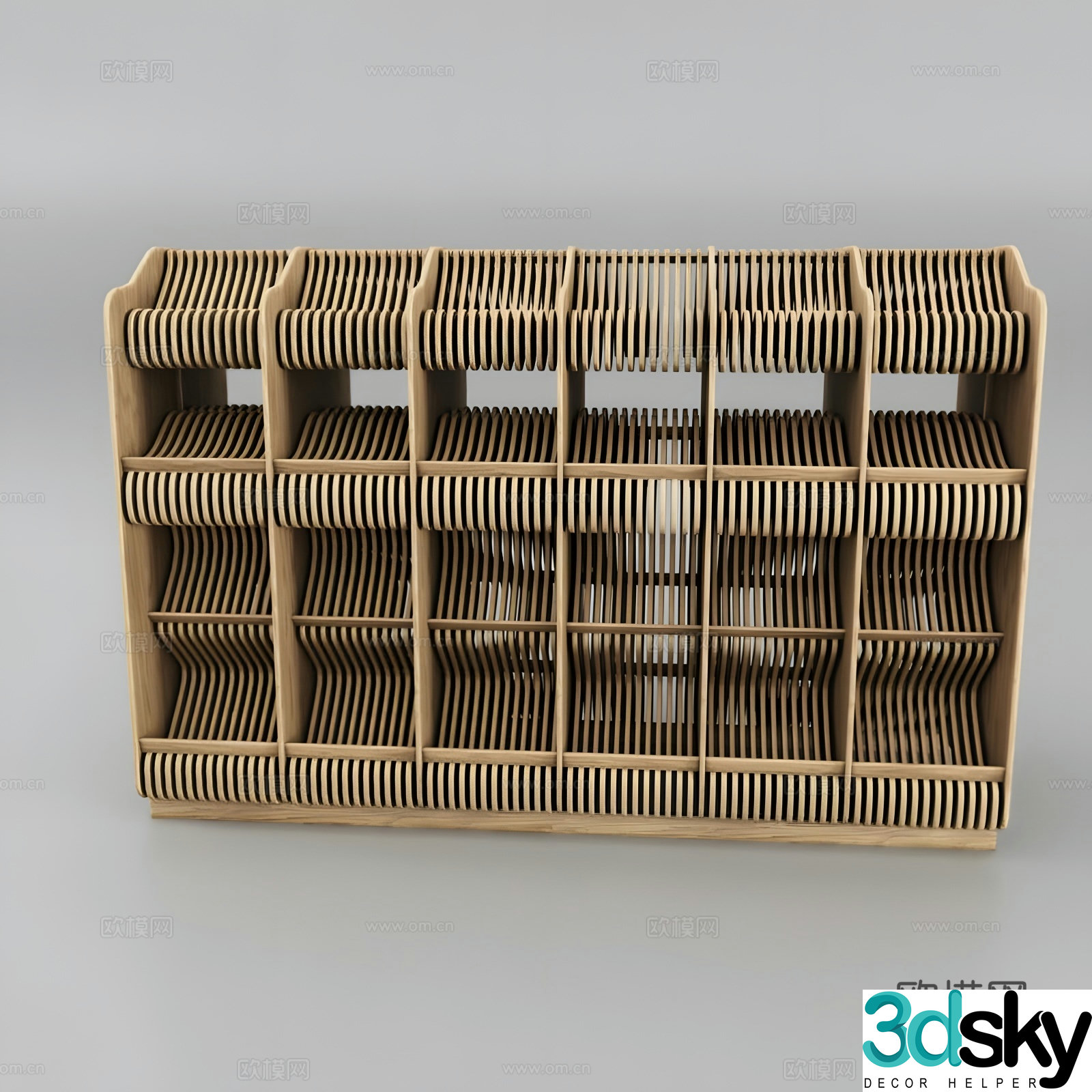Booth 3D Model