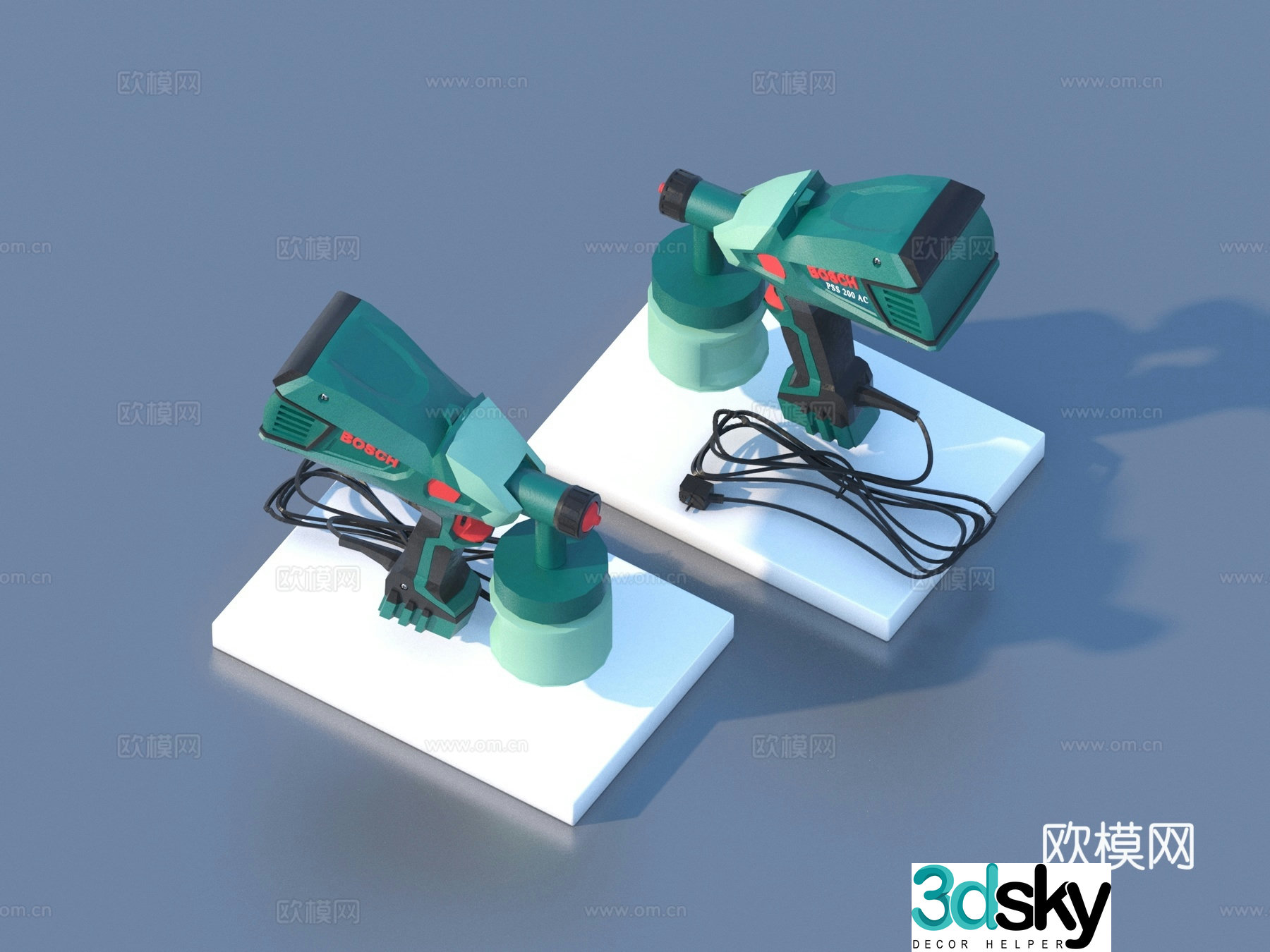 Industrial equipment 3D model