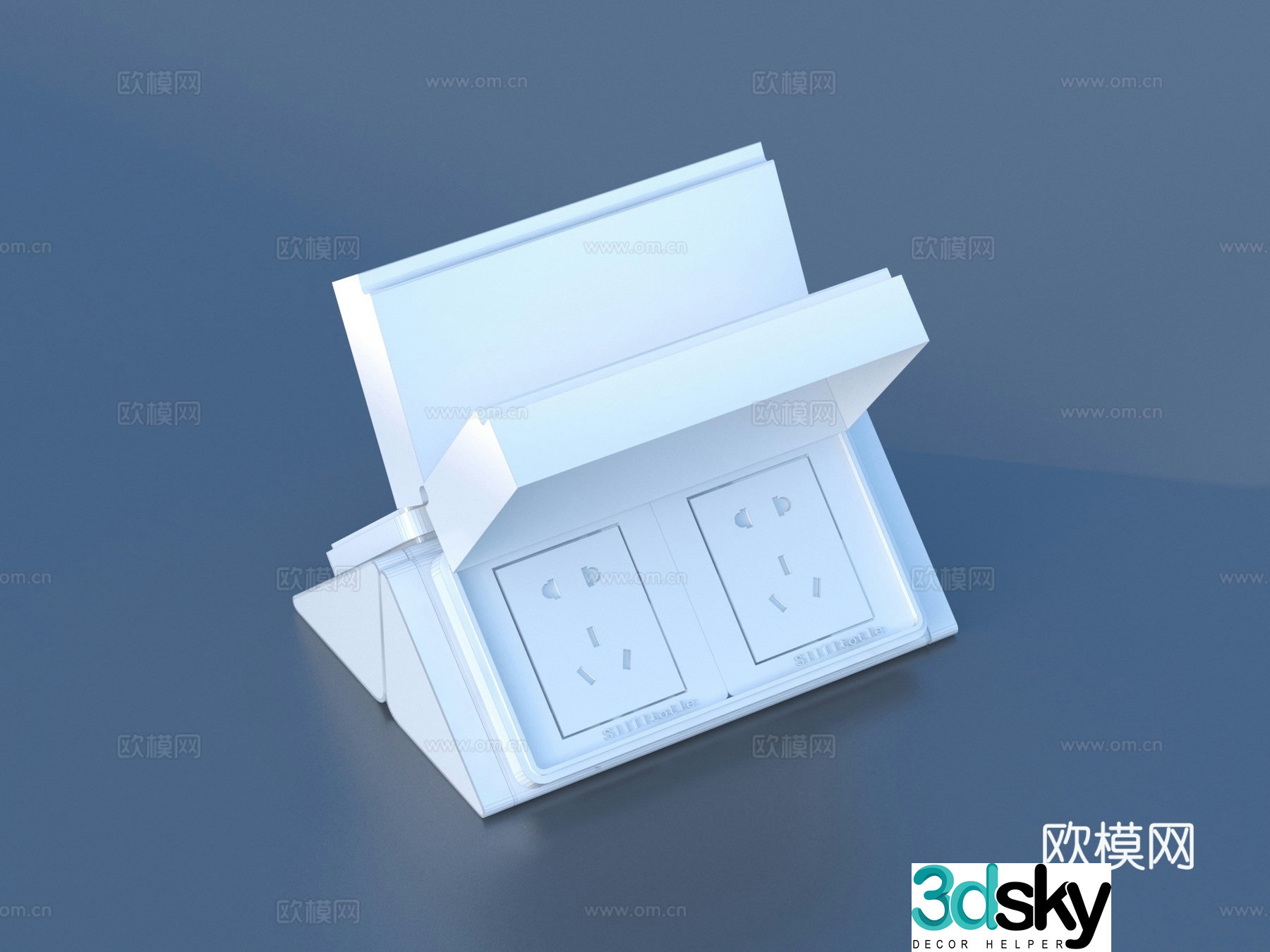 Switch Switch Socket Panel 3D Model