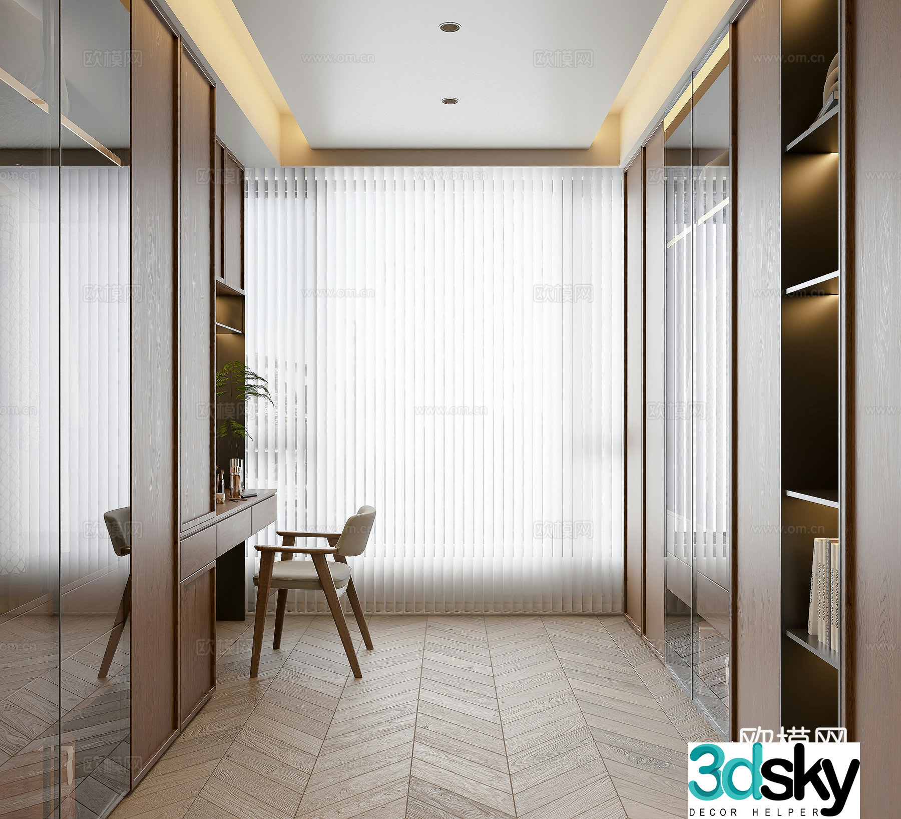 Wai Saliva Cloakroom 3D Model