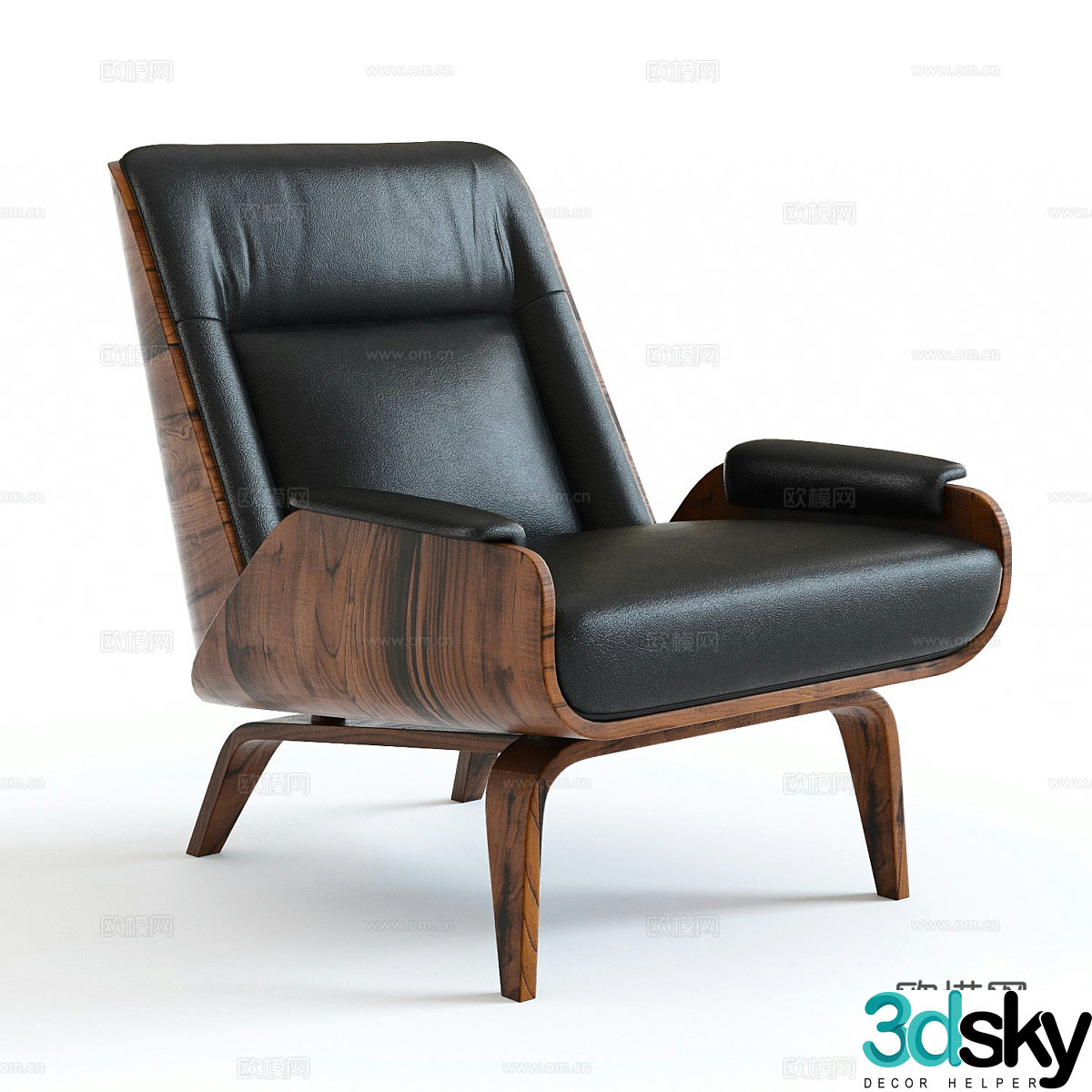 Sites chair sofa chair leisure chair 3D model