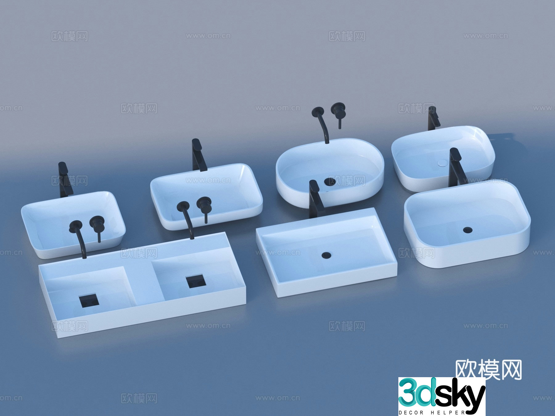 Basin Washing Power Washing Power 3D Model