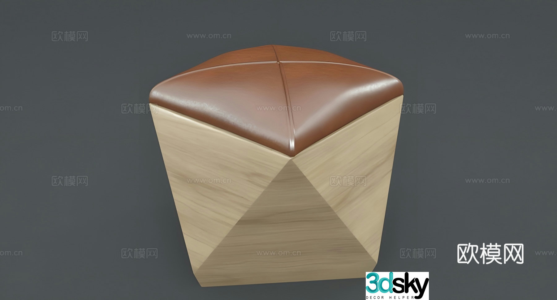 Stool sofa stool 3d model