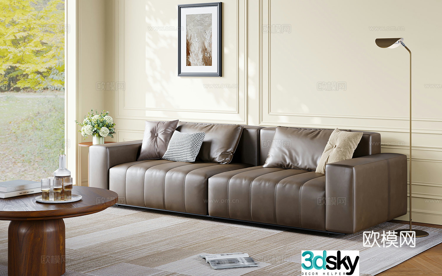 Sites Sofa 3D model