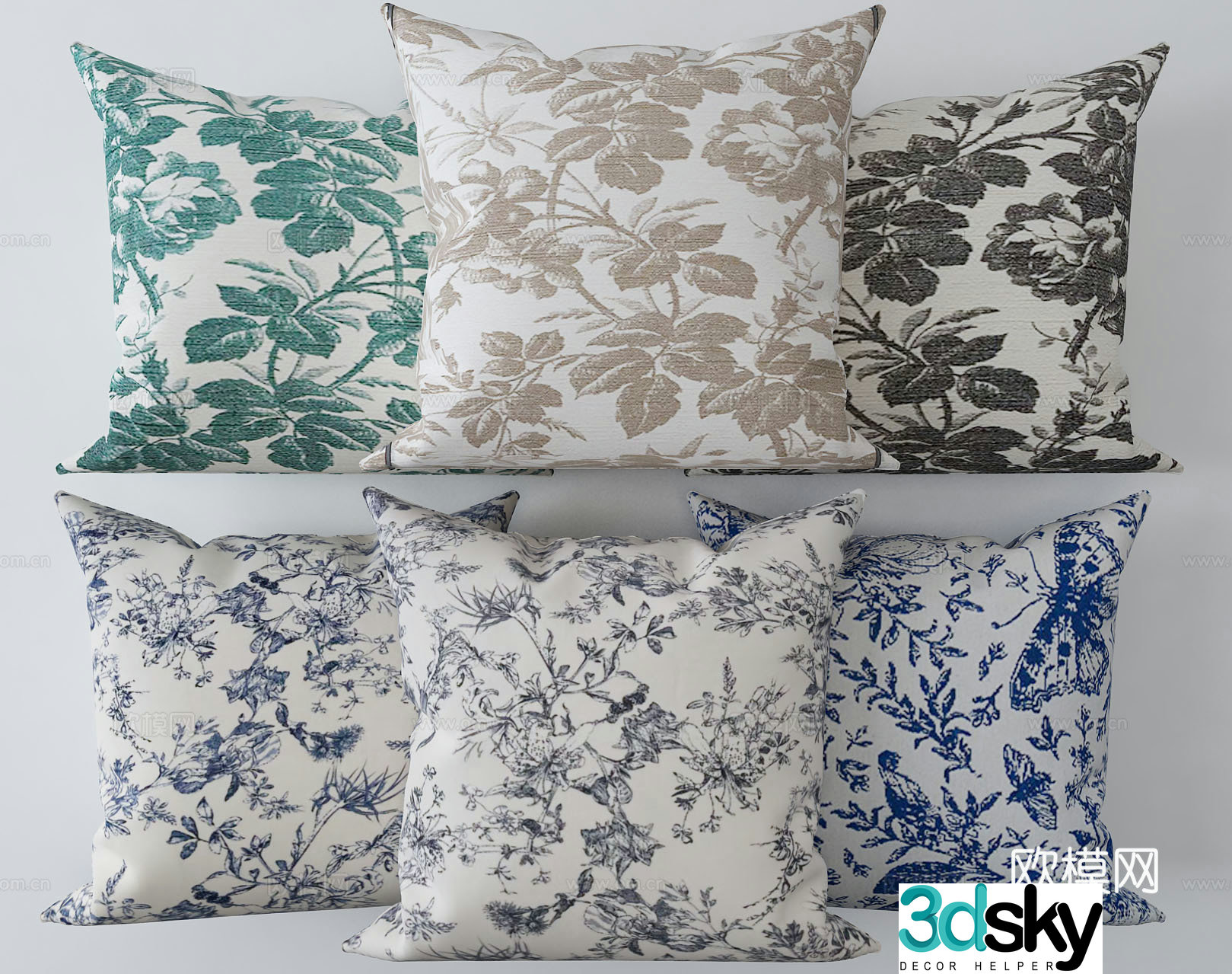 Modern pillow pillow 3d model