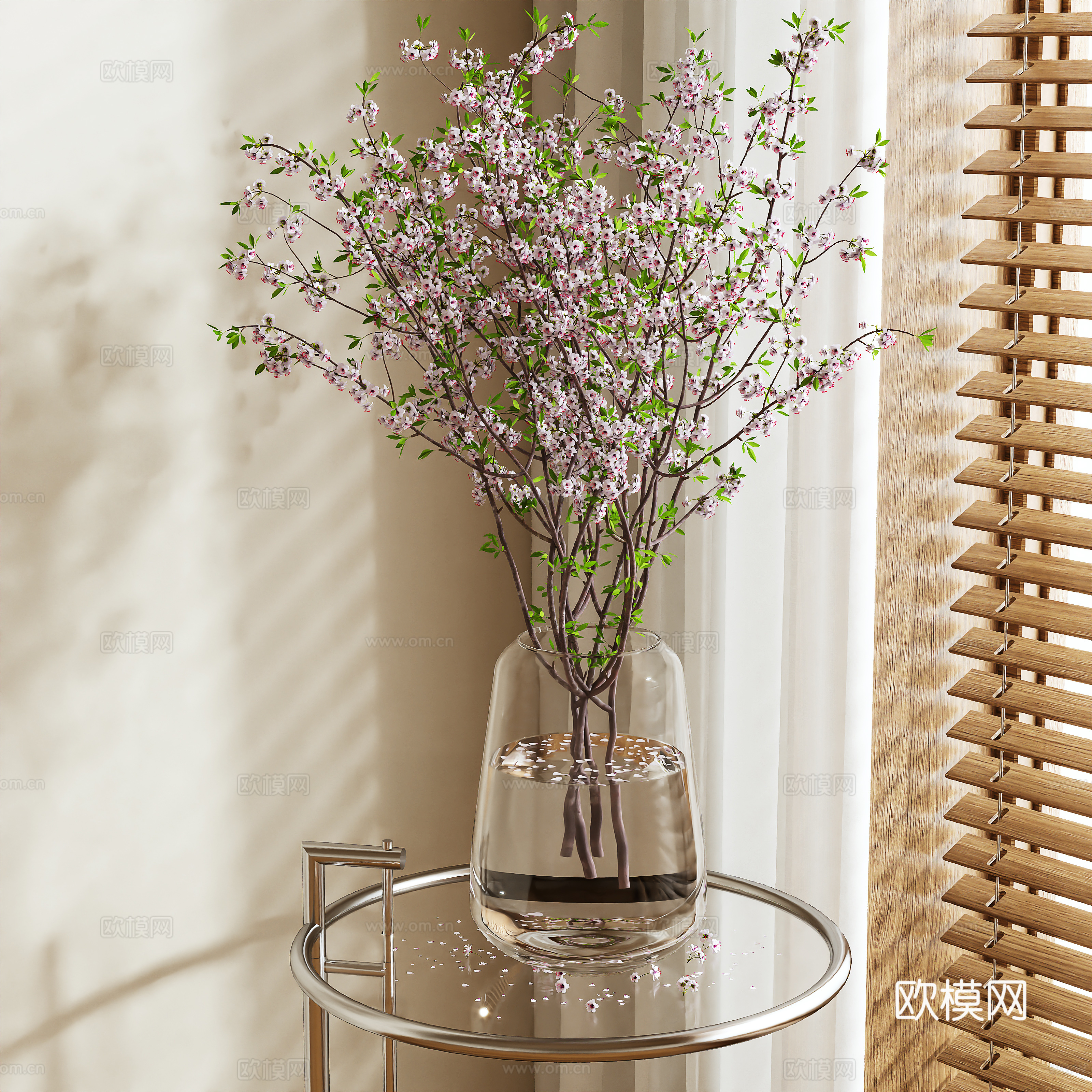 Vase Flower Art Flower Arrangement Flower 3D Model