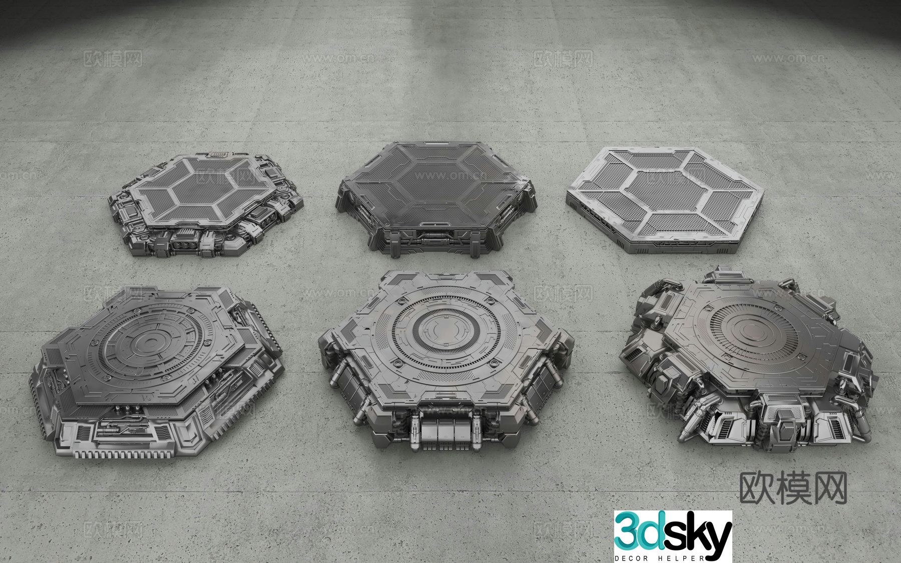 Technology booth Future booth Space booth Booth Machinery booth Industrial booth 3D model