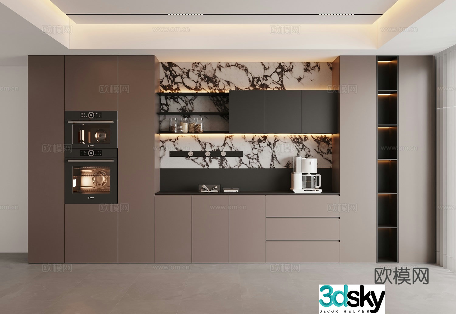 Italian sideboard 3D model