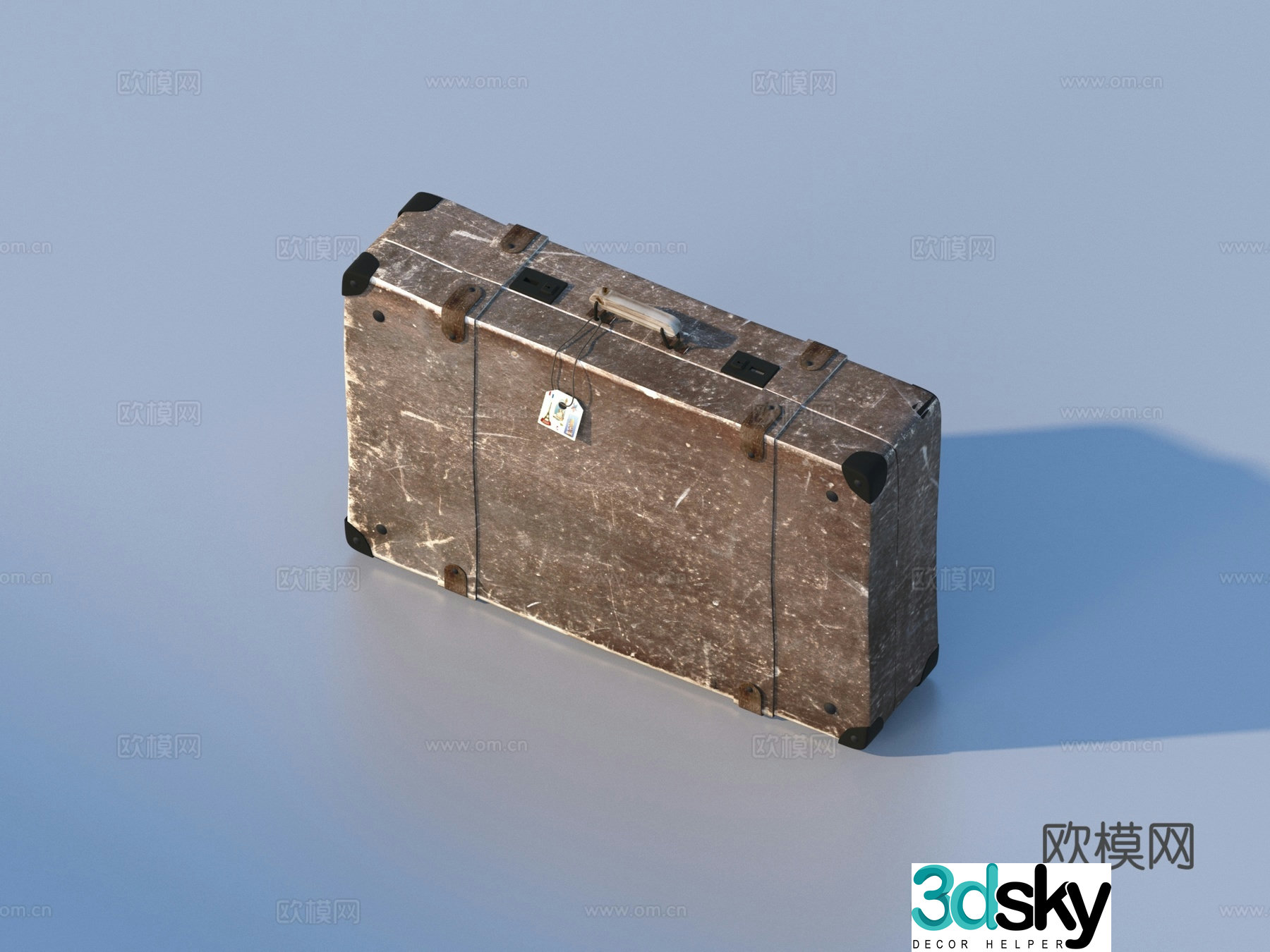 Old suitcase Old suitcase 3d model