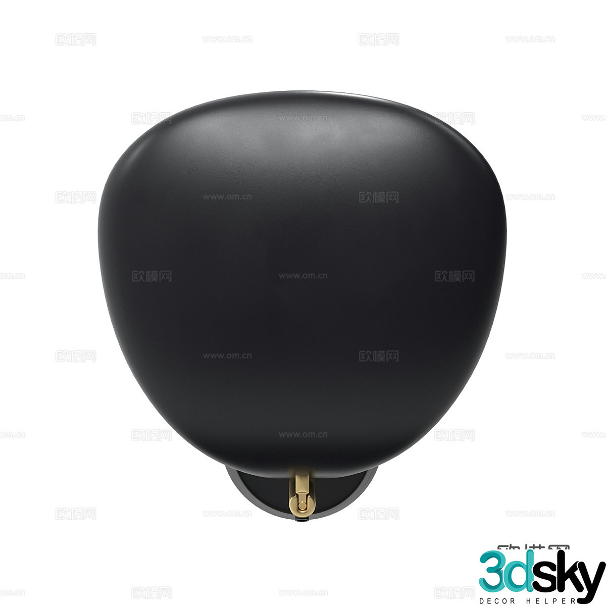 Modern wall lamp 3d model