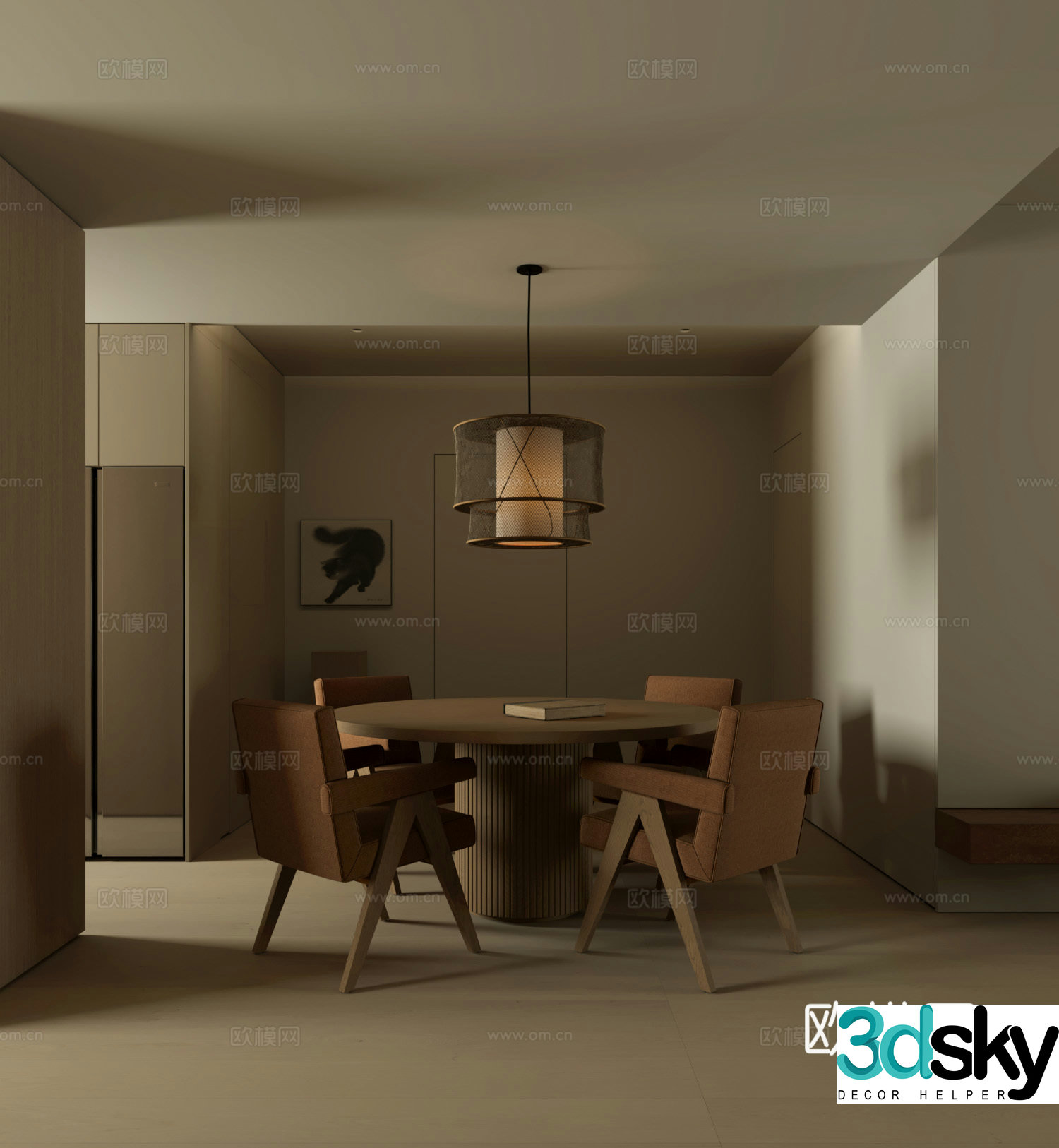 Wabi Sasaki Restaurant 3D Model