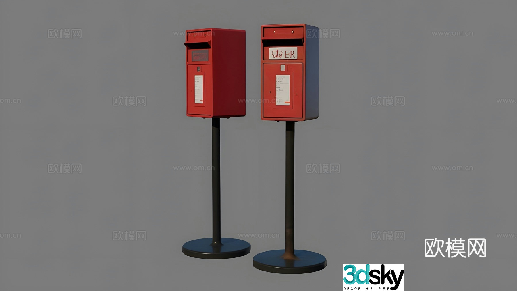 Email 3D model