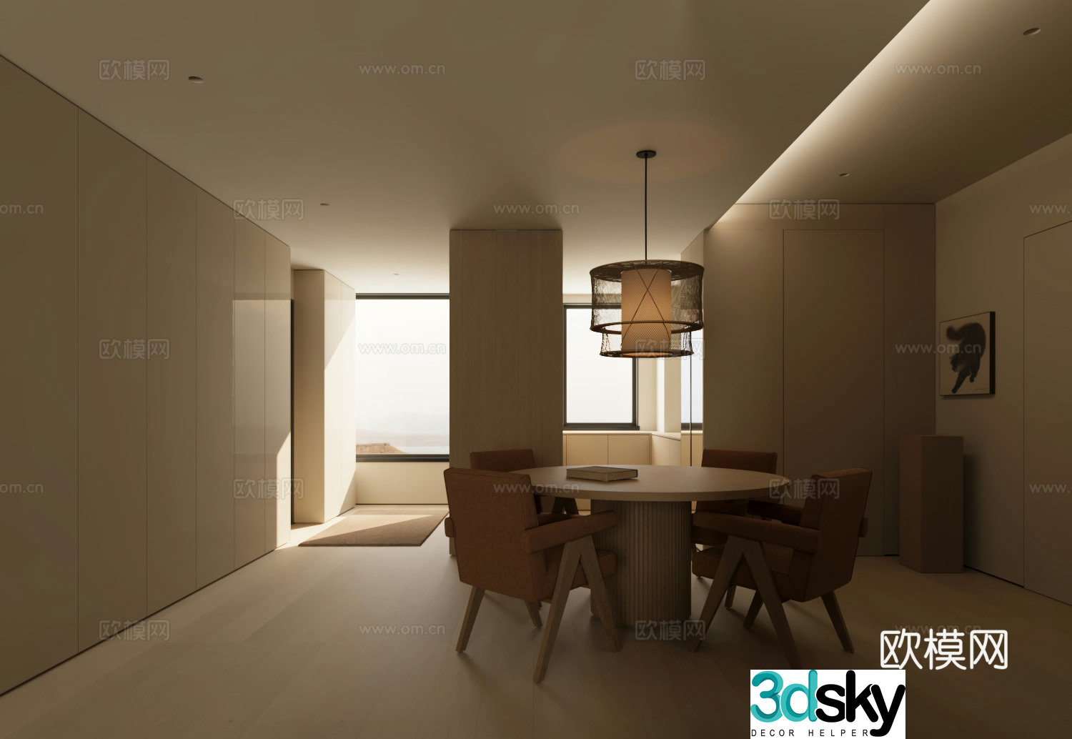 Wabi Sasaki Restaurant 3D Model