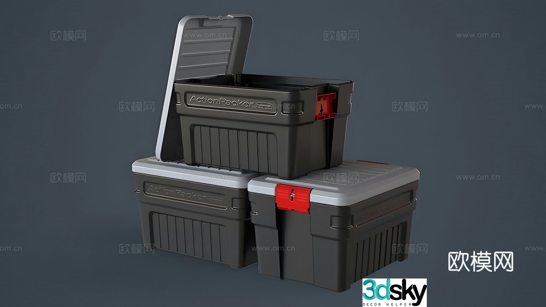 Box Storage Box 3D Model