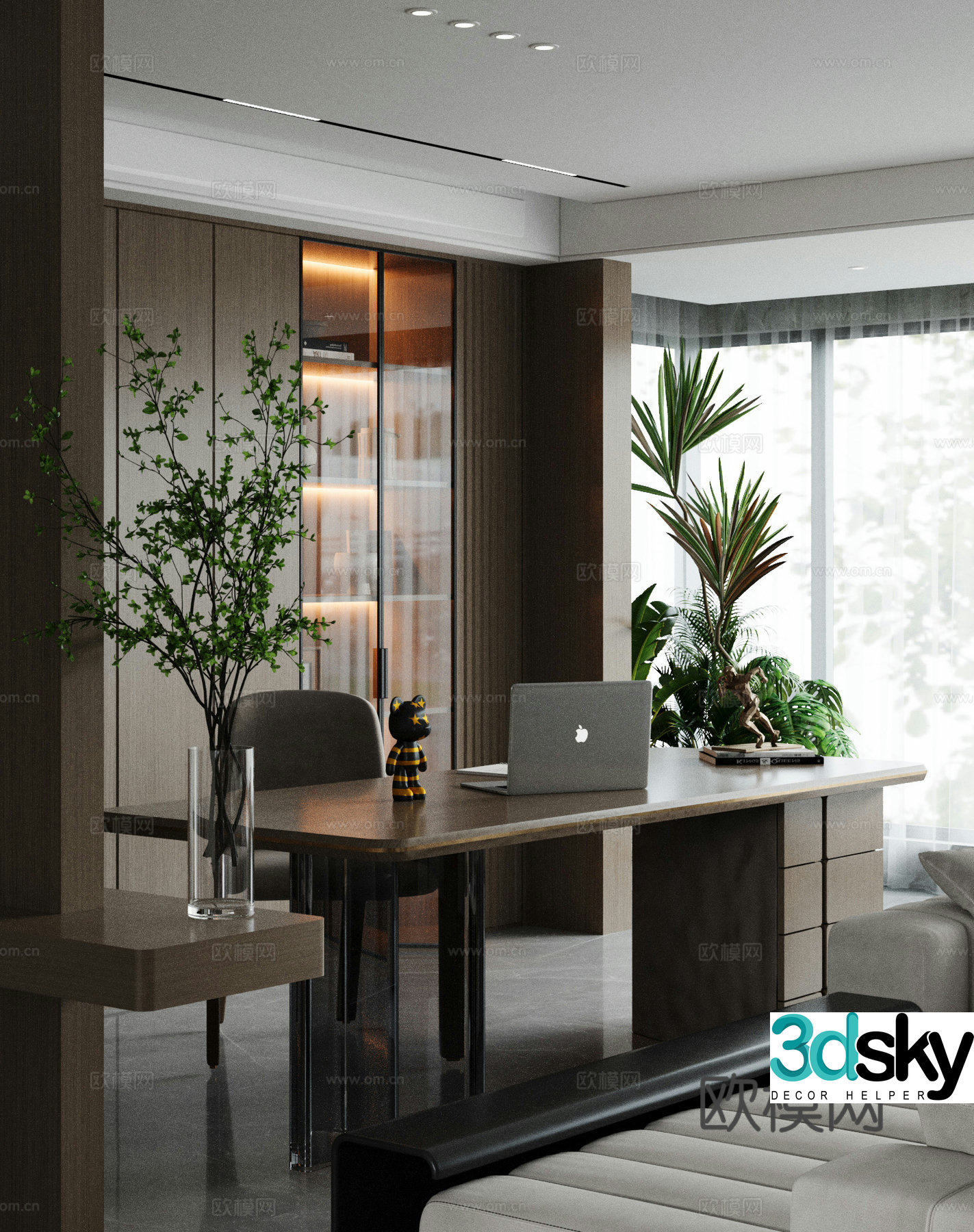 Italian study 3D model