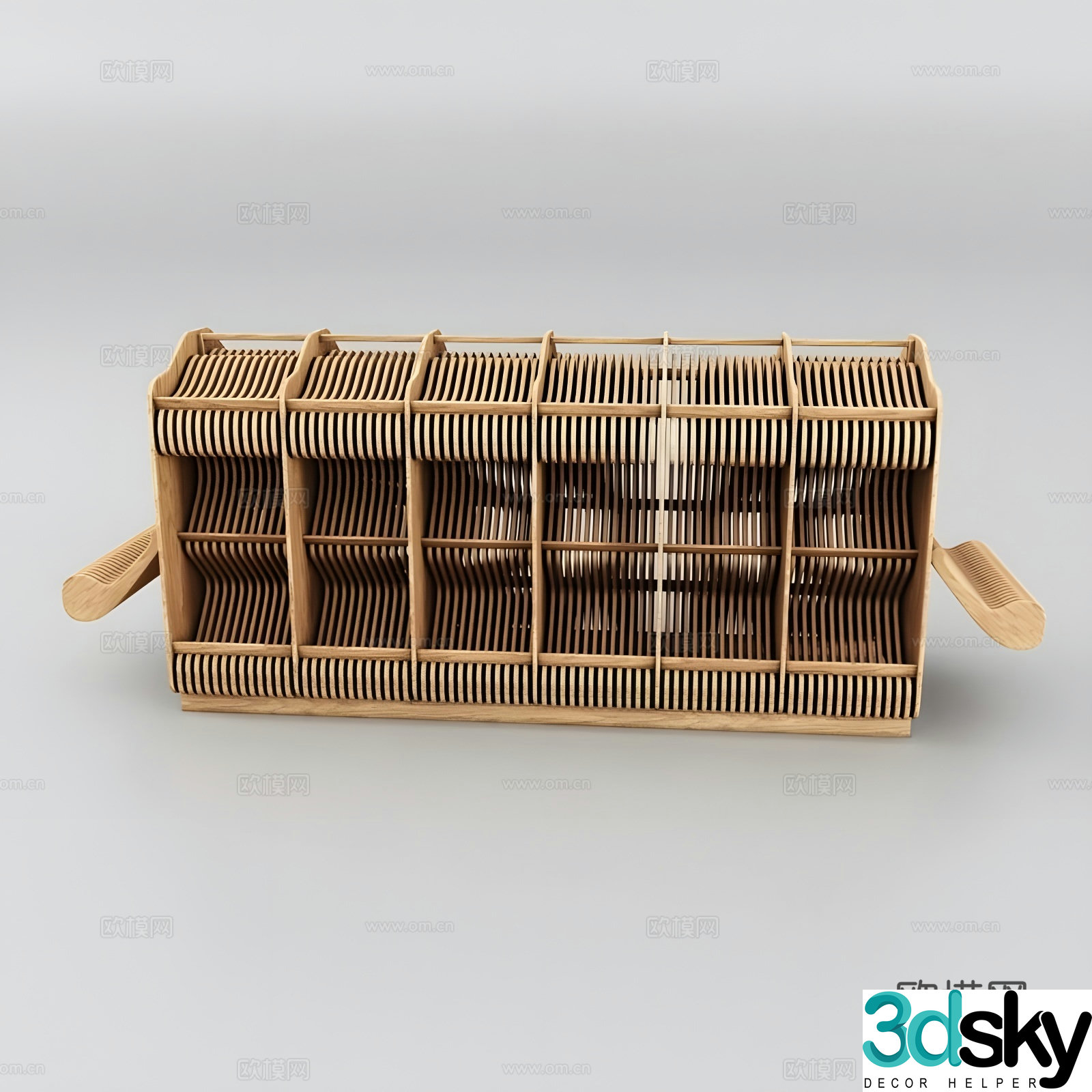 Trade stand 3d model