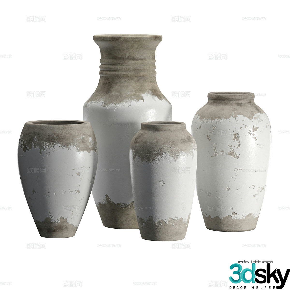 Ceramic ware Clay pot 3d model