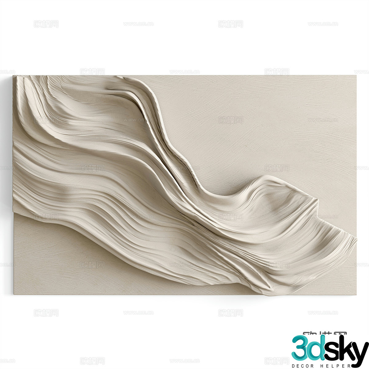 New Chinese wall decoration pendant 3D model