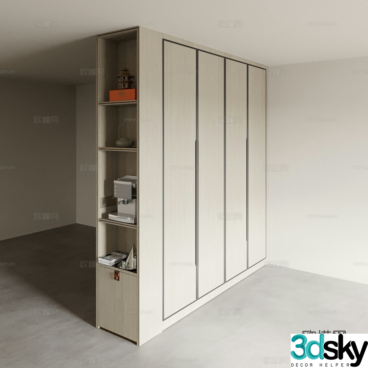 Wardrobe Wardrobe 3d model