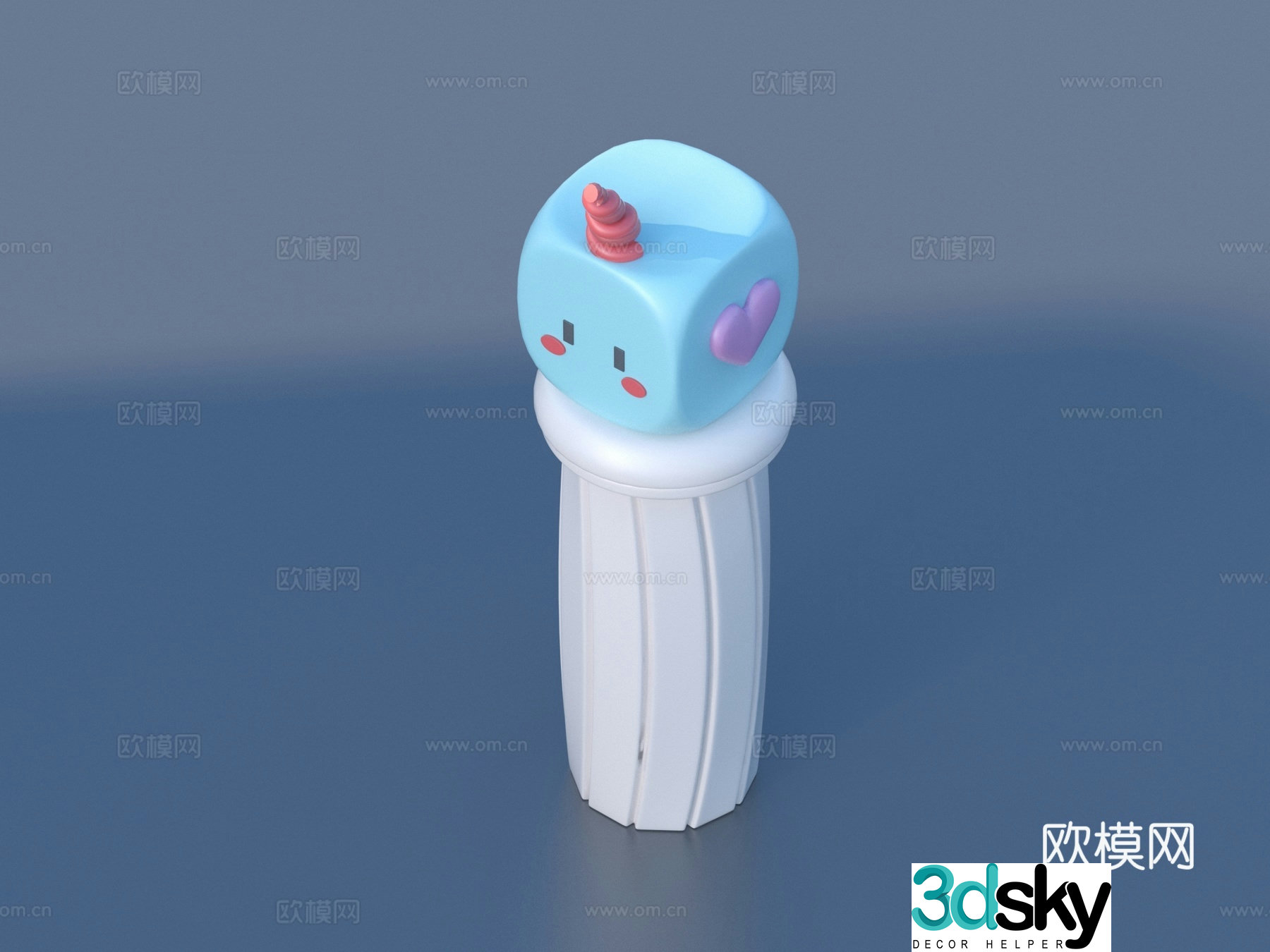 Cartoon toy cartoon ornament sketch 3D model