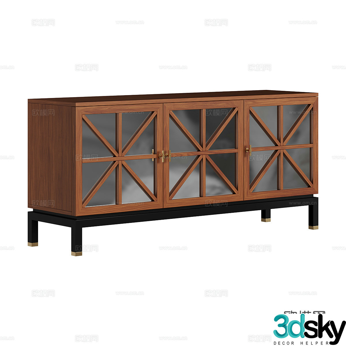 Modern entrance cabinet 3D model