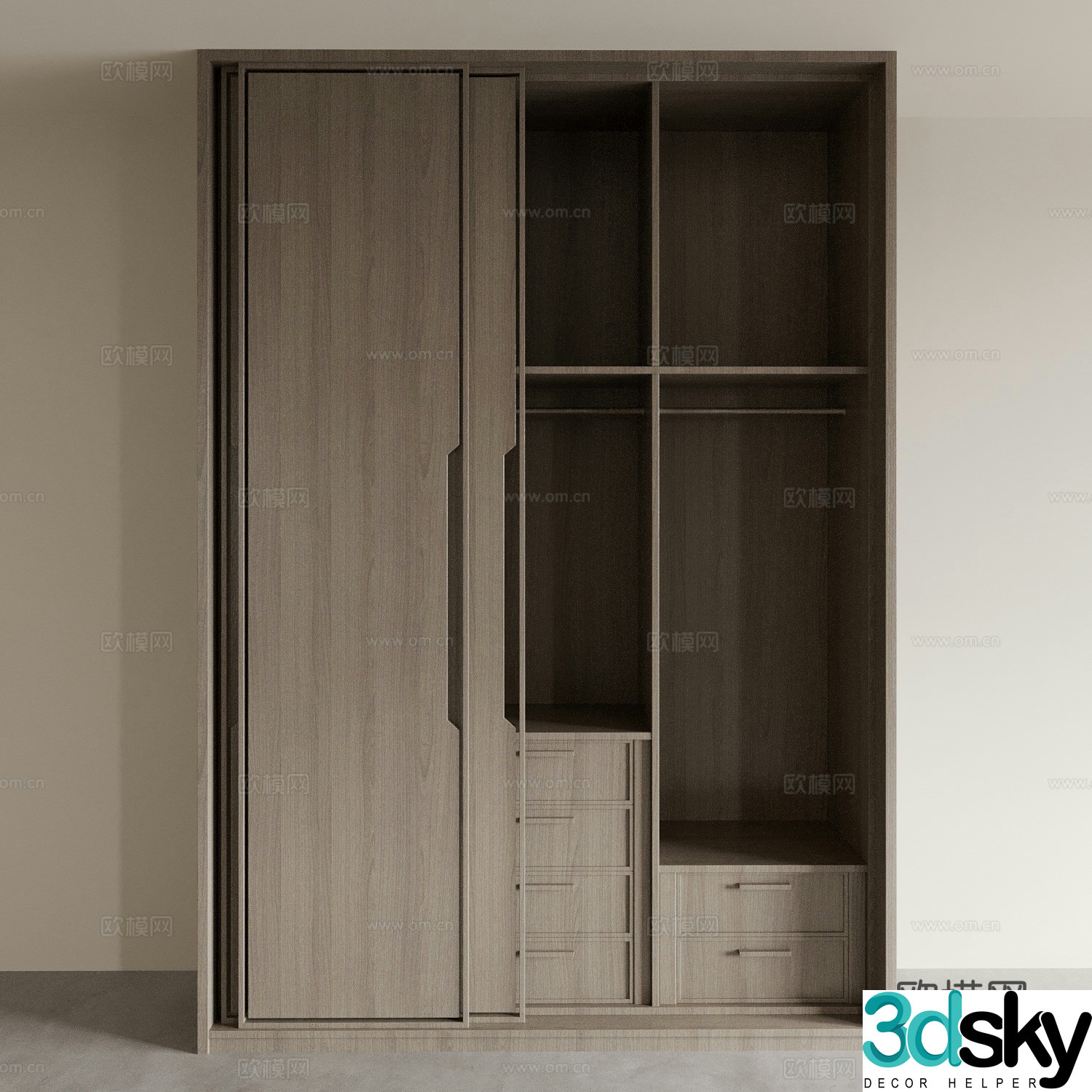 Wardrobe Wardrobe 3d model