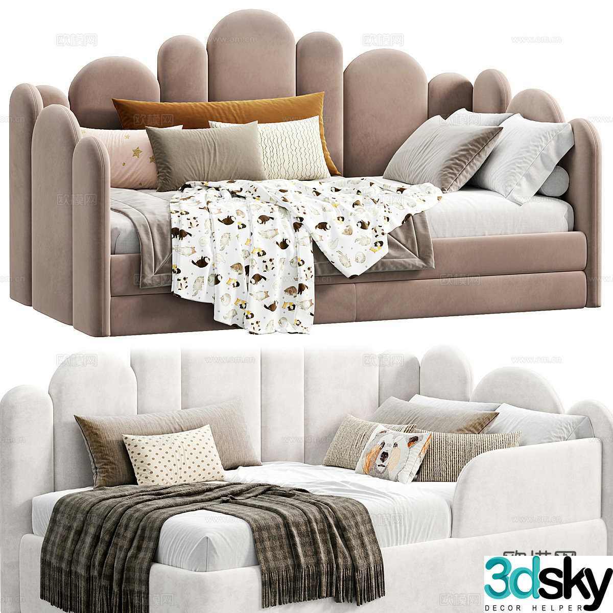 Children’s bed 3d model