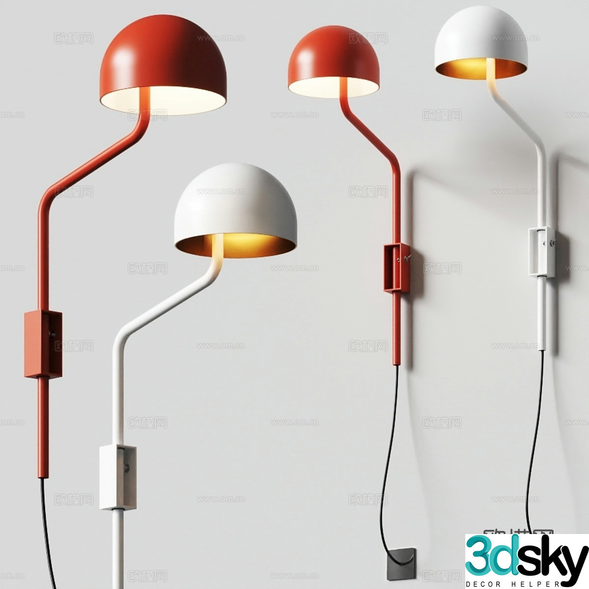 Wall lamp 3d model
