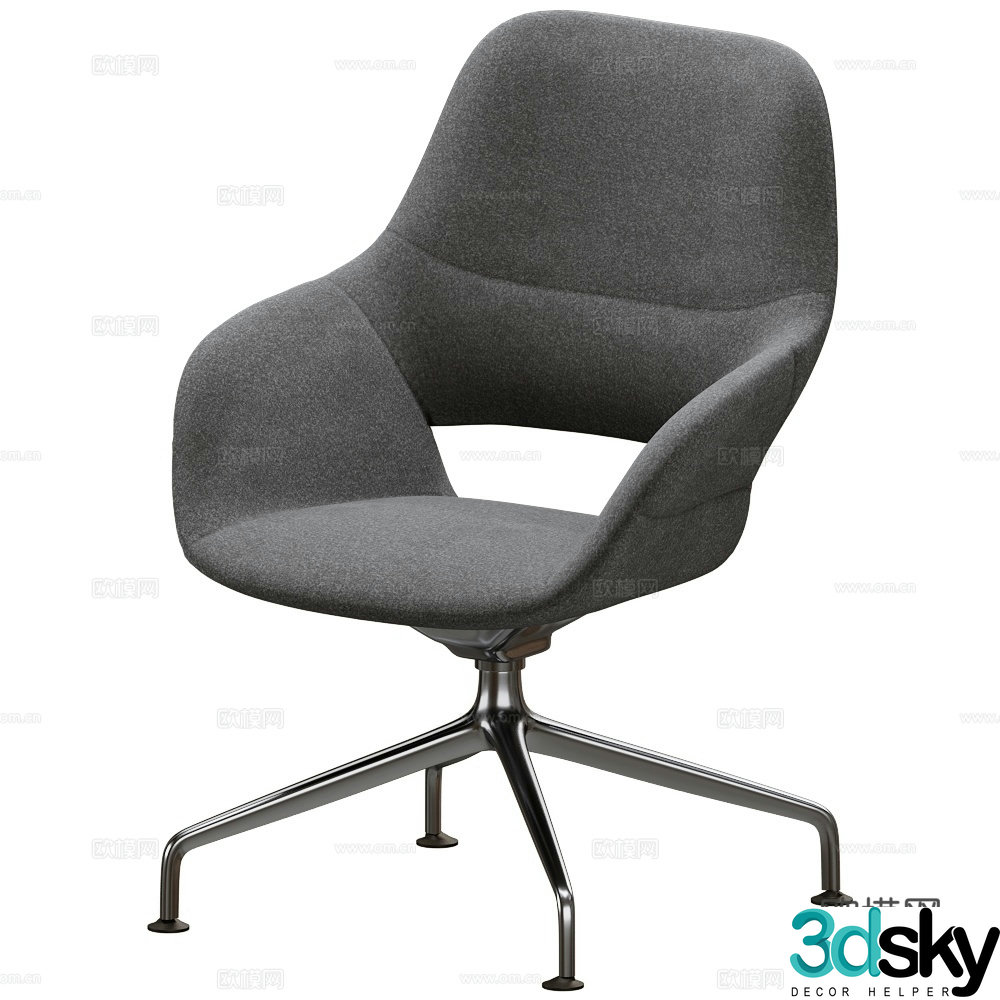 Wilkhanhn office chair 3d model