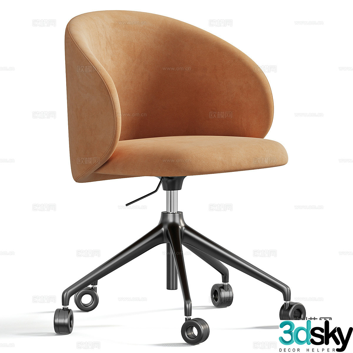 Modern office chair 3d model