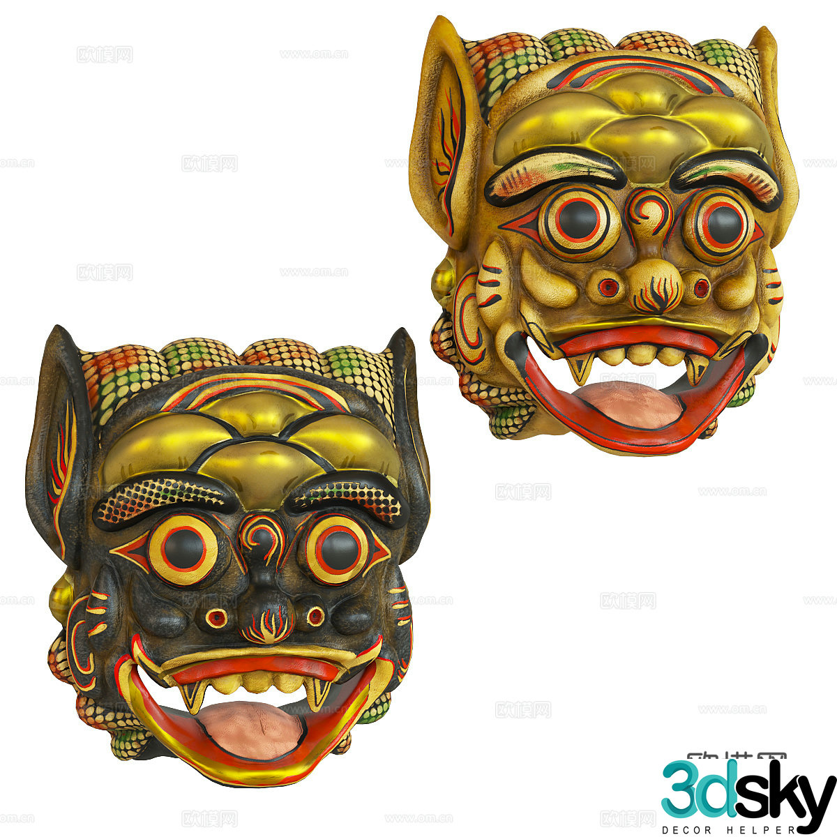 Mask 3d model